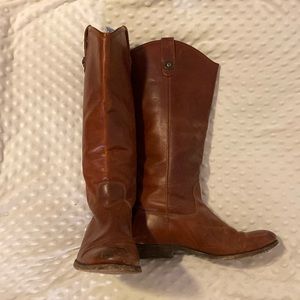 Frye- Melissa Button boot- Redwood